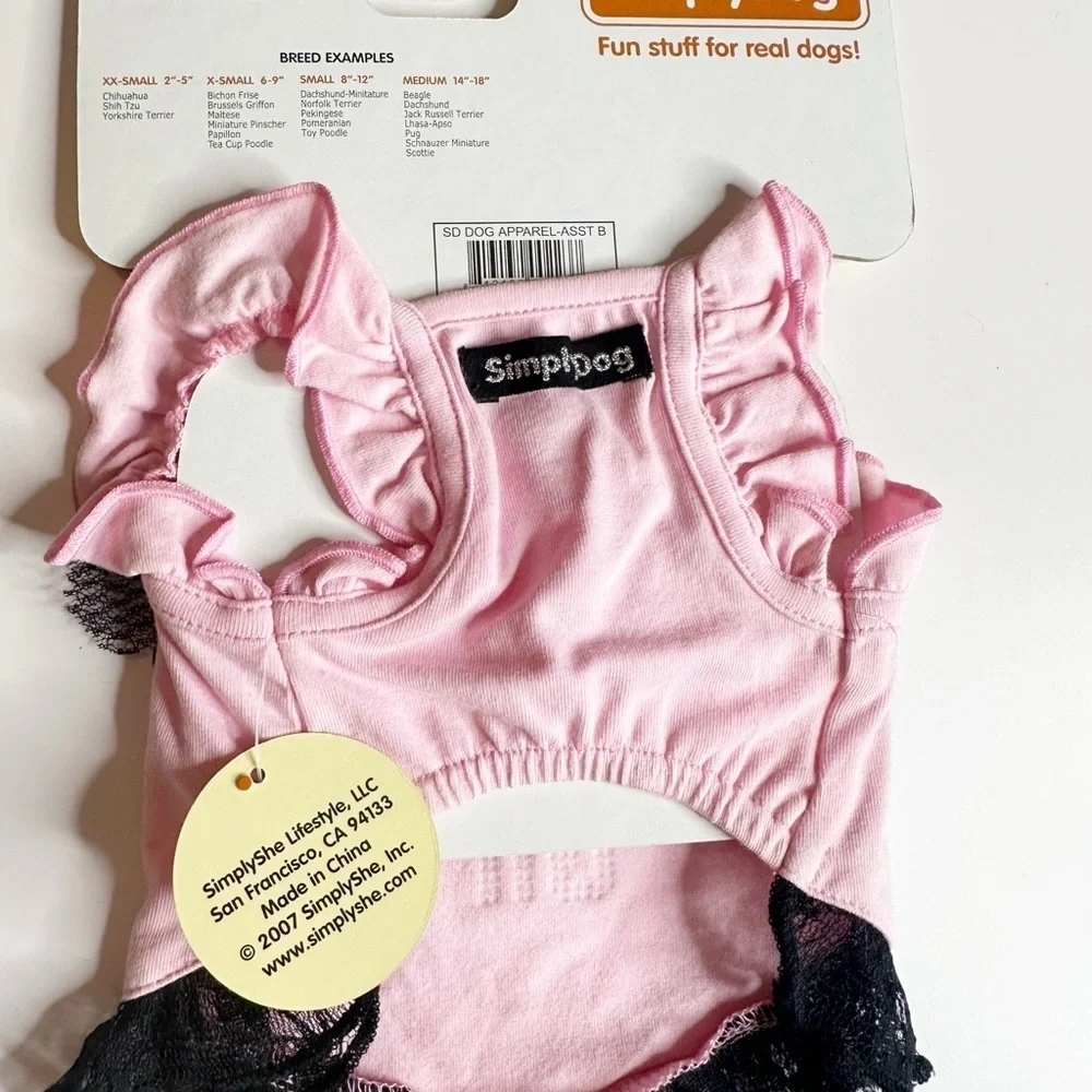 Pink Madonna/Material Girl Dog/Puppy Dress/Costume - NWT - size XXS